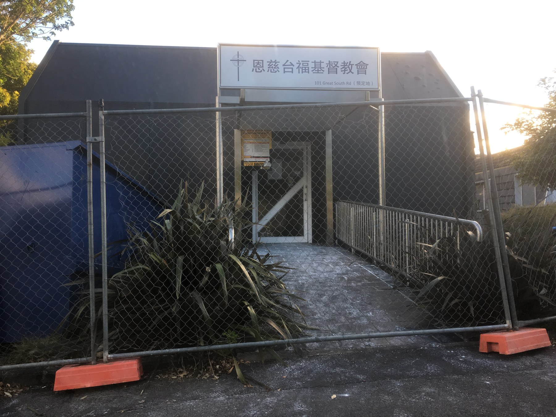 2017年4月初，建堂裝修工程展開（一）